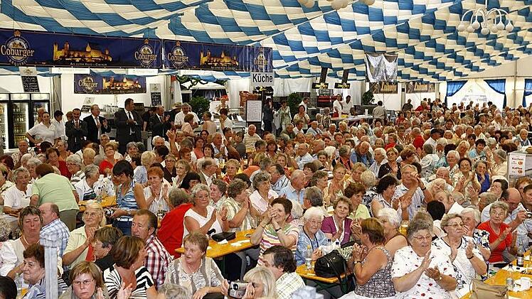 Das Vogelschießen Ende Juli ist das traditionsreichste Fest in Coburg. Foto: Wöhner
