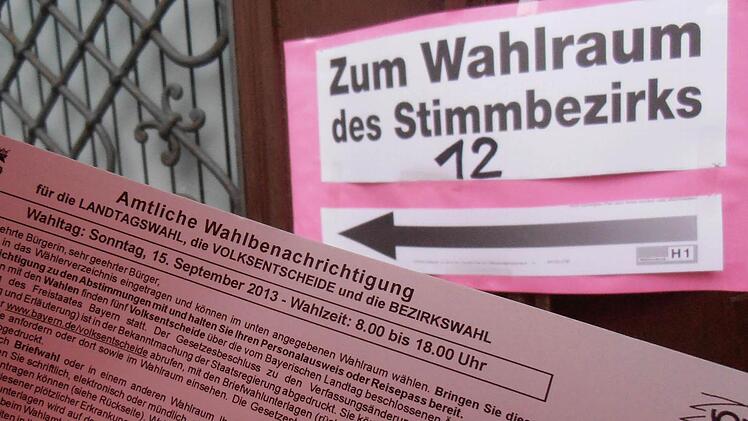 Die Ergebnisse der Volksentscheide für den Wahlkreis Kronach/Lichtenfels liegt vor. Foto: Jochen Berger