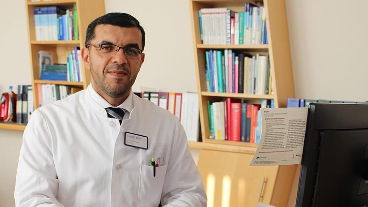 Dr. Saleh Al Hamoud, Experte für Schlafmedizin und Chefarzt der Lungenfachklinik am Bezirksklinikum Obermain in Kutzenberg