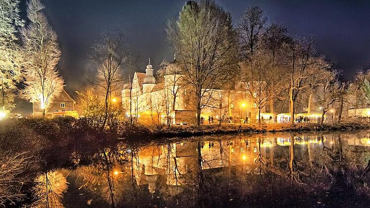Der stimmungsvolle Mitwitzer Weihnachtsmarkt am Wasserschloss soll zahlreiche Verbesserungen erfahren.