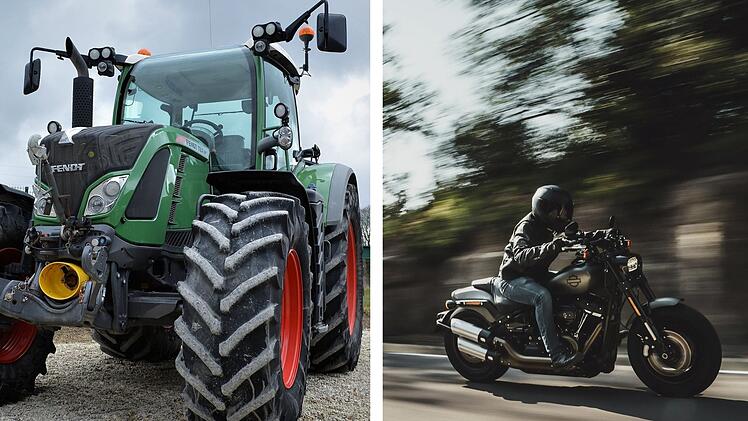 Wiesenbronn: Motorradfahrer rammt Traktorgespann - Unfall fordert Schwerverletzten