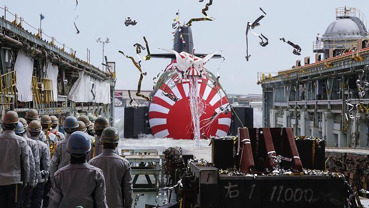 Neues U-Boot der MSDF zu Wasser gelassen