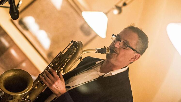 Impressionen von der Coburger Jazz-Nacht: Norbert EmmingerFoto: Jochen Berger