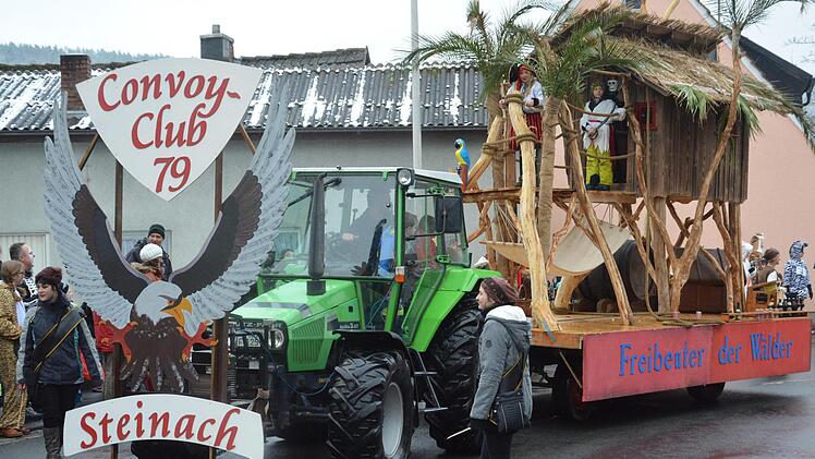 Faschingszug in Steinach 2018, Foto:   Björn Hein
