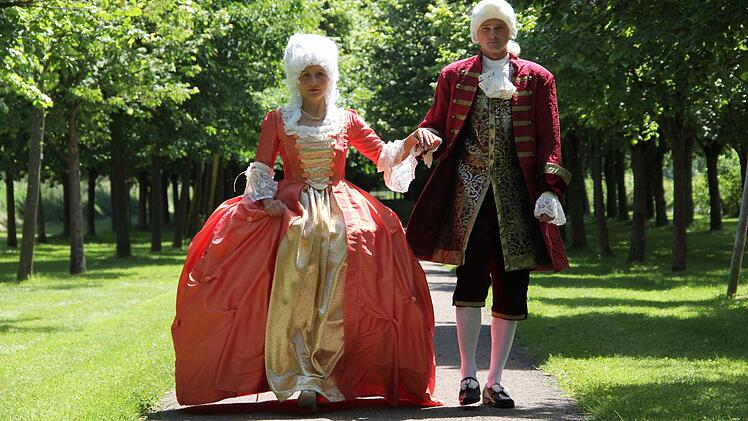 In Himmelkron kann man in der Baille-Maille-Allee wieder flanieren wie zu Zeiten der Markgräfin Wilhelmine. Foto: Nadine Schoedel