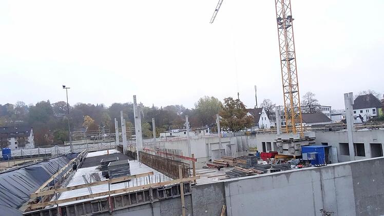 Neubau der Dreifachturnhalle Foto: Ulrike Nauer