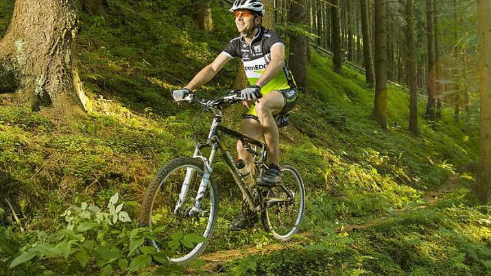 Die Rennsteigregion ist ein Paradies f&uuml;r Mountainbiker. Foto: privat