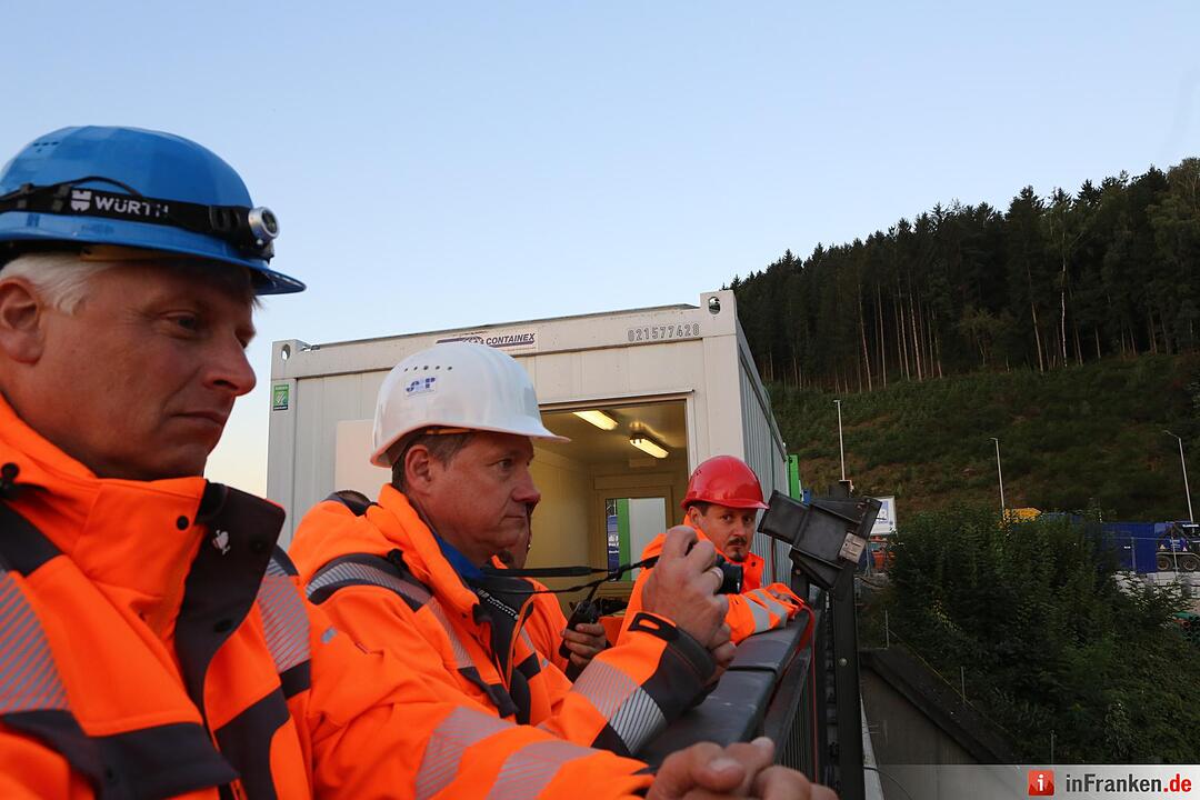 Br&uuml;ckenabriss in Kronach