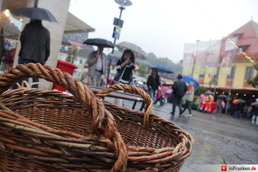 Korbmarkt 2016 in Lichtenfels am Samstag