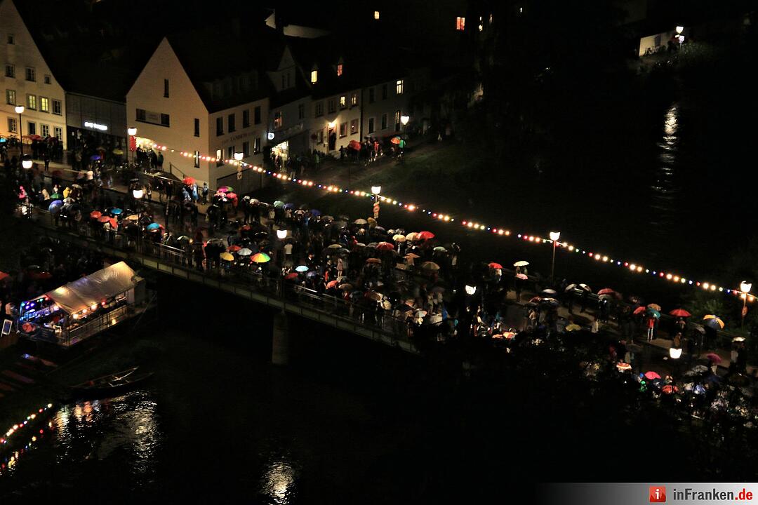Sandkerwa-Feuerwerk in Bamberg