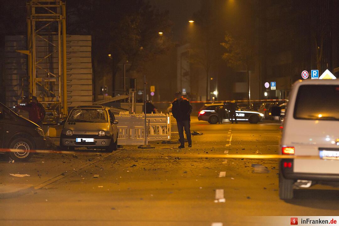 Explosion in Fürther Südstadt