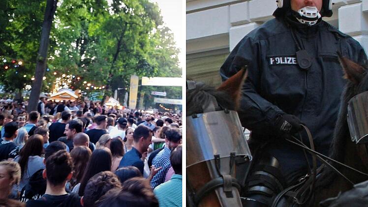 TikTok-Trend auf Erlanger Bergkirchweih: Polizist wird auf Frage hin sexuell belästigt
