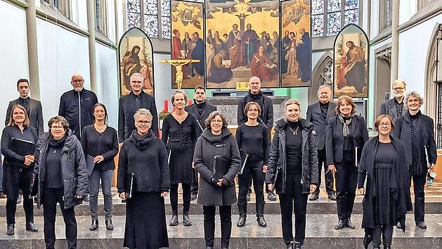 Der Figuralchor Bonn wird an verschiedenen Stationen in der Region auftreten.