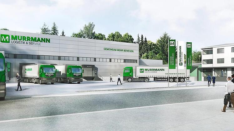 So soll die neue Logistikhalle am Goldenen Feld einmal aussehen. Foto: privat