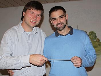 Beide kommen aus den Reihen der Georgis, beide haben musikalisch was drauf: Markus Greifensteiner (links) und Lukas Breitenbach. Foto: Ulrike Müller