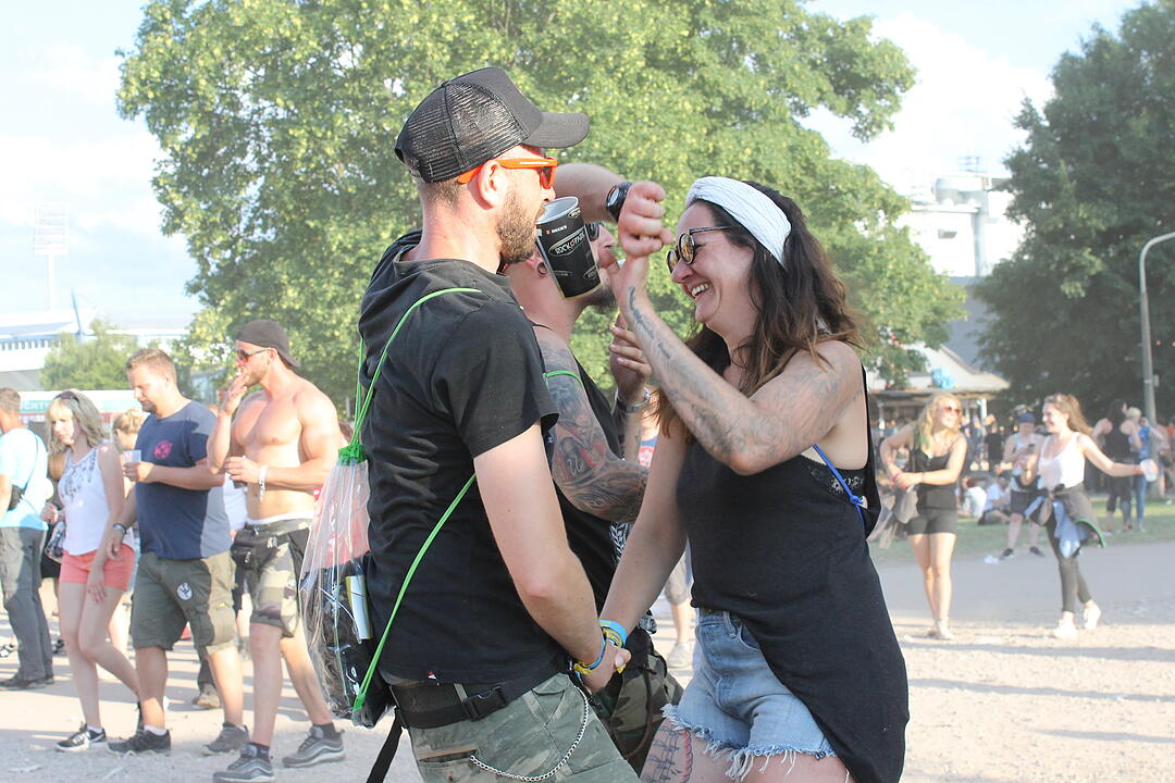 RIP 2018: So tanzen die Parkrocker am Musikwürfel
