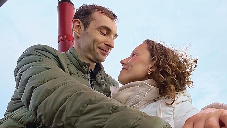 Bei Martin und Sarah war's "Liebe auf den ersten Blick".