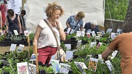 Alles für die eigene Oase: An mehr als 100 Ständen konnten sich die Gartenfreunde Anregungen für zu Hause holen.  Fotos: Gerold Snater