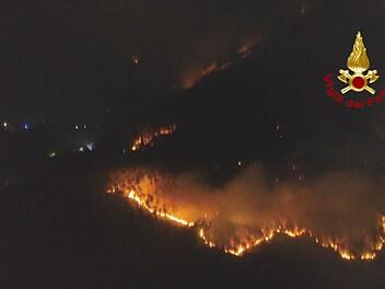Waldbrand in der Toskana