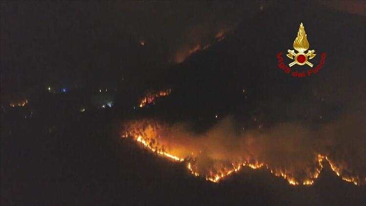Waldbrand in der Toskana
