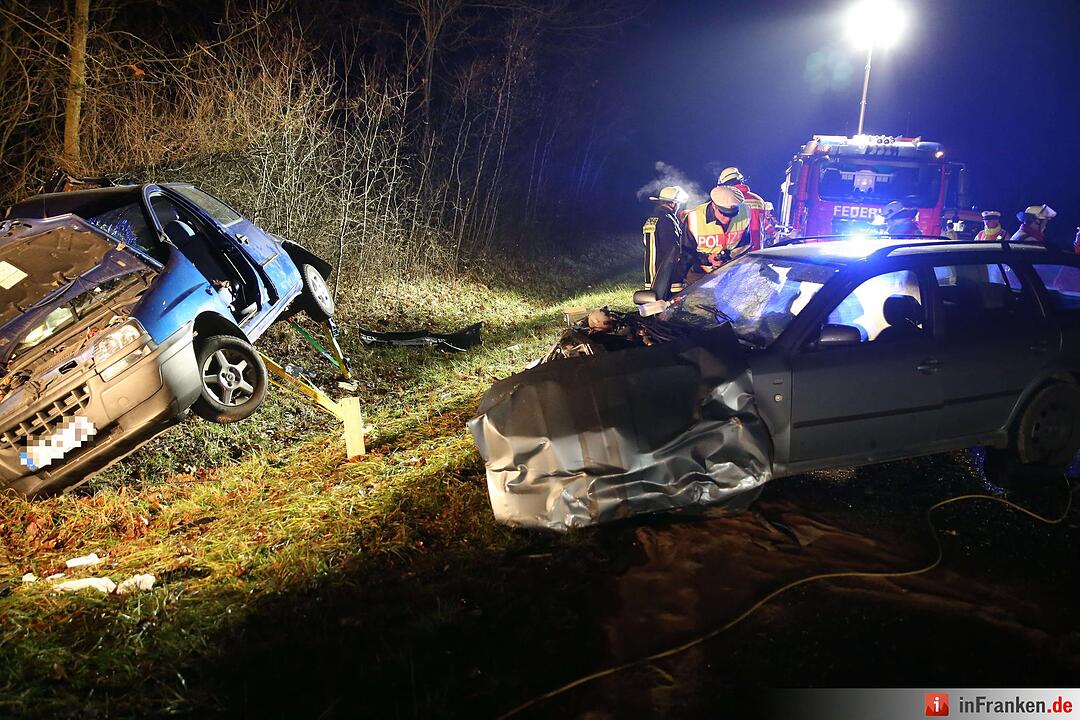 Schwerer Unfall zwischen Roth und Allersberg