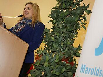 Der Mensch müsse wieder mehr im Mittelpunkt stehen, forderte Melanie Huml bei ihrer engagierten Rede in Maroldsweisach. Dafür und für die Stärkung der medizinischen Versorgung im ländlichen Raum will sie sich als Staatsministerin für Gesundheit und Pflege stark machen.