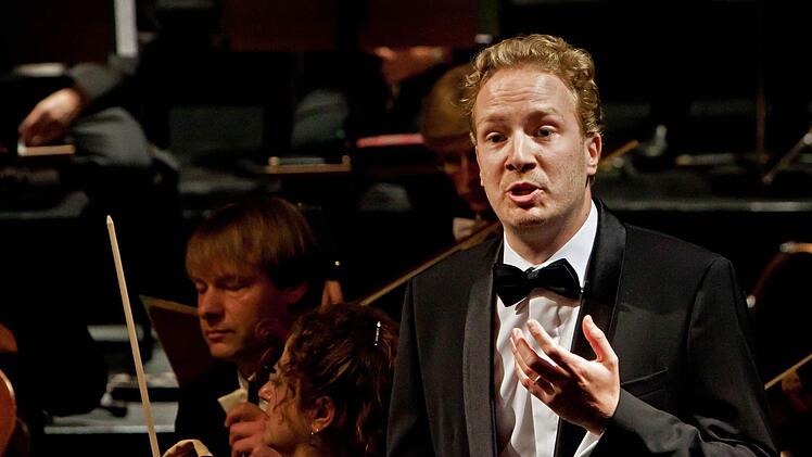 Impressionen vom Gala-Abend des Coburger Landestheaters: David Zimmer.Foto: Jochen Berger