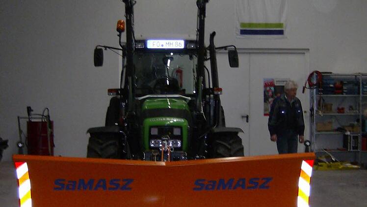 Das neue Winterfahrzeug der Gemeinde HiltpoltsteinFoto:Malbrich