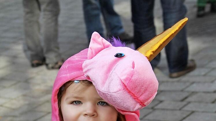 Ein kleines Einhorn war auch da.