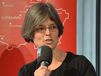 Ina Sinterhauf von den Grünen kandidierte zwar gar nicht fürs Europaparlament, engagierte sich aber als "europapolitische Sprecherin".Foto: Rainer Lutz