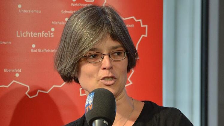 Ina Sinterhauf von den Grünen kandidierte zwar gar nicht fürs Europaparlament, engagierte sich aber als "europapolitische Sprecherin".Foto: Rainer Lutz
