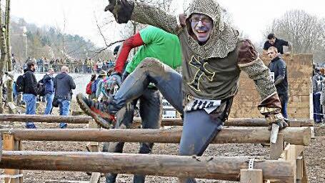 Wenn mal kein Wasser durchwatet werden musste, war es meistens matschig. Foto: Barbara Herbst