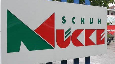 Firmenschild Schuh Mücke Foto: Hänseler
