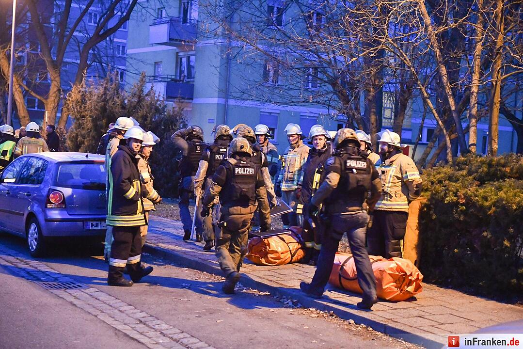 SEK-Einsatz in Bamberg Ost