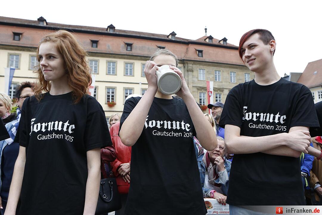 Gautschfeier 2015 der Mediengruppe Oberfranken in Bamberg