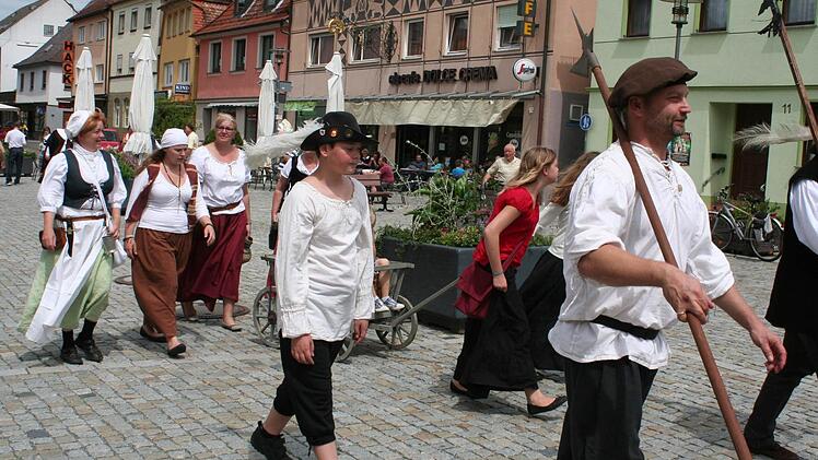 Auf dem Marktplatz