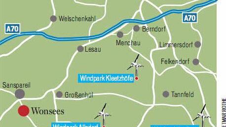 Nicht nur bei Kleetzhöfe und Alladorf, auch bei Lochau sind Windräder geplant.