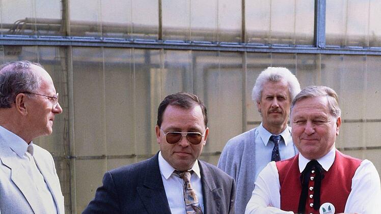 1992: Eröffnung Beispielgärten Foto: Archiv