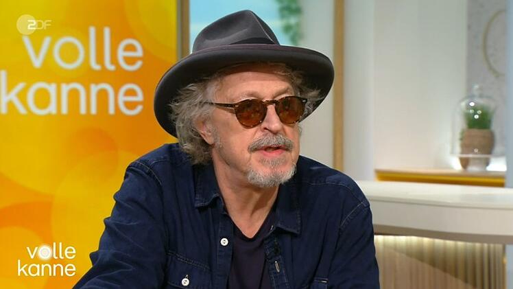 BAP-S&auml;nger Wolfgang Niedecken war am Mittwochmorgen im ZDF-Magazin "Volle Kanne" zu Gast.