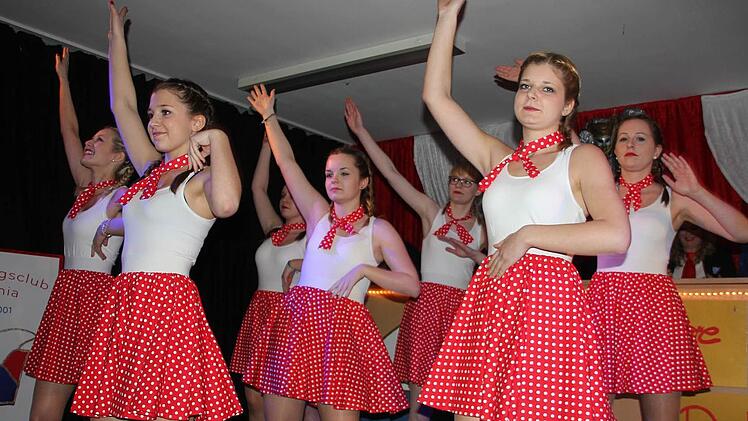 Die Tanzgarde aus Marienroth. Foto: Veronika Schadeck
