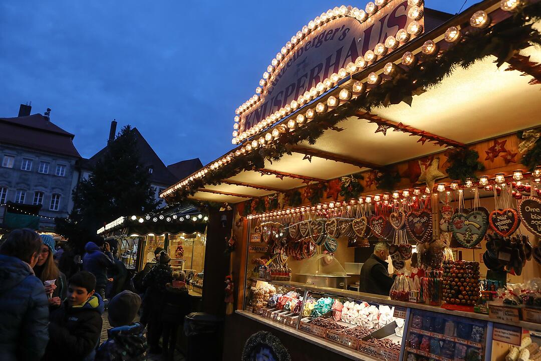 Der Forchheimer Weihnachtsmarkt ist eröffnet