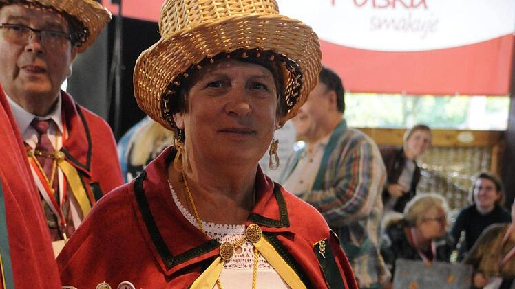 Die polnischen Gastgeber trugen Flechthut.Alicia Vetter