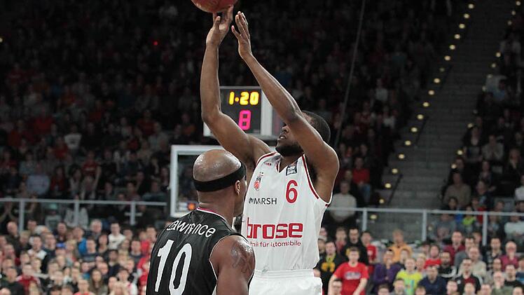 Der Bamberger Neuzugang Darius Miller erzielte bei seinem Heimdebüt zehn Punkte. Foto: sportpress