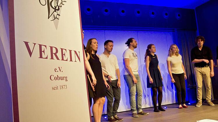 Das Würzburger Vokalensemble "Room4Rent" gastierte in Coburg.Foto: Jochen Berger