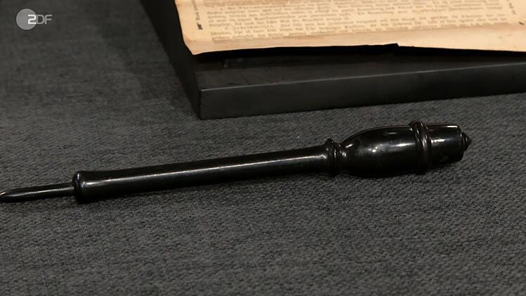 Das eltsame Teil war nach dem Kauf eines alten Bauernhofs aufgetaucht.