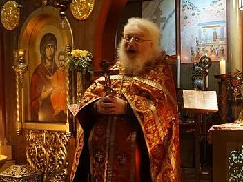 Fjodor Hölldobler, Pfarrer der orthodoxen Kirche Bischofsheim, verstarb am vergangenen Wochenende. Foto: Archiv Marion Eckert