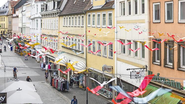 Der Vogelschwarm im Steinweg ist auch &uuml;berregional gut angekommen.