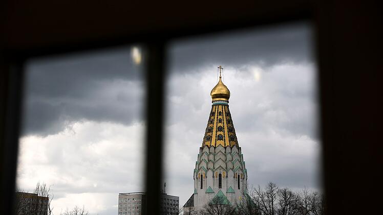 St&uuml;rmisches Wetter in Leipzig