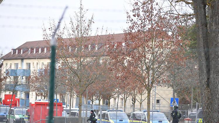 Polizeieinsatz im Ankerzentrum in Bamberg: Rechtsextreme  versuchen  solche Vorkommnisse zu instrumentalisieren.  Ronald Rinklef