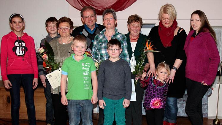 Der Nachwuchs des Musik- und Gesangvereins Adelsdorf